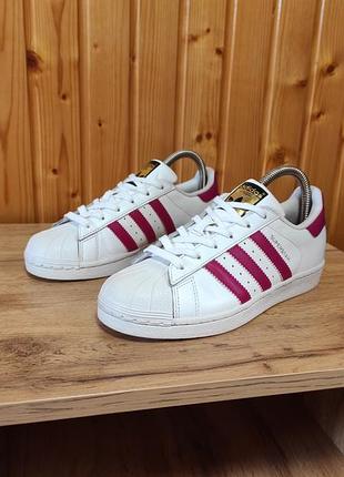 Кросівки кеди натуральна шкіра adidas originals superstar оригінал!!!