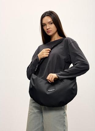Женская сумка sambag hobo dolly тканая