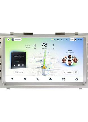 Штатна магнітола teyes cc4l 6+64 gb toyota camry 6 xv 40 50 2006-2011 old with button 9"