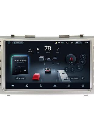 Штатна магнітола teyes cc4 pro 2k 12+256 gb toyota camry 6 xv 40 50 2006-2011 old with button 9"
