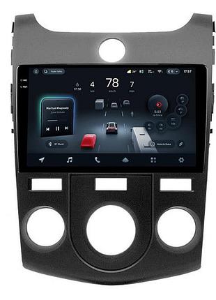Штатная магнитола teyes cc4 pro 2k 12+256 gb kia cerato forte 2009-2017 at ac black 9"