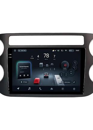 Штатна магнітола teyes cc4 pro 2k 12+256 gb volkswagen tiguan 1 nf 2006-2017 (f1) (27mm) 9"