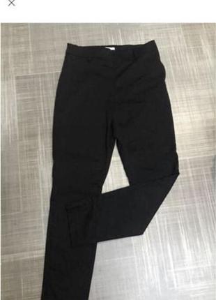 H&m💙чоловічий одяг/чорні брюки 💛на 164 см зріст