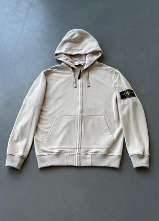 Мужское зип худи бежевый р m, l, xl, xxl