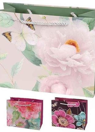 Пакет подарунковий s flower waltz 18*23*10см r91520-s тм stenson
