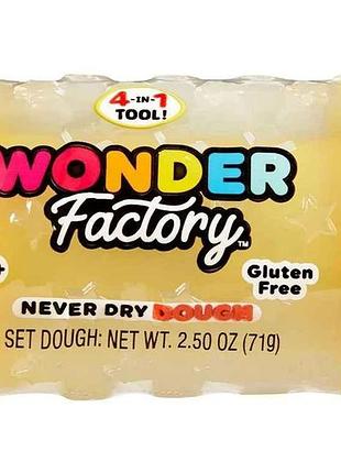 Масса для лепки не засыхает, мир цвета и формы, ассорти 595120 тм wonder factory