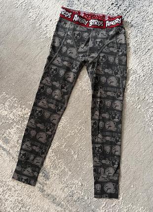 Піжамні штани, лосини h&m angry birds 10-12 років
