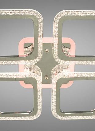 Led-люстра с димером и подсветкой as8170/4hr led 3color dimmer