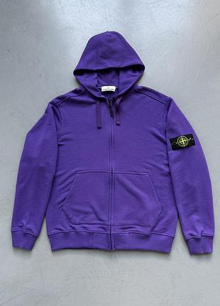 Мужское пурпурное зип худи р. s, m, l, xl, xxl