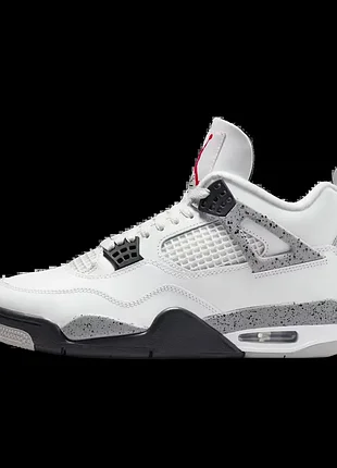 Оригінал! кросівки чоловічі air jordan 4 retro white fv5029-100