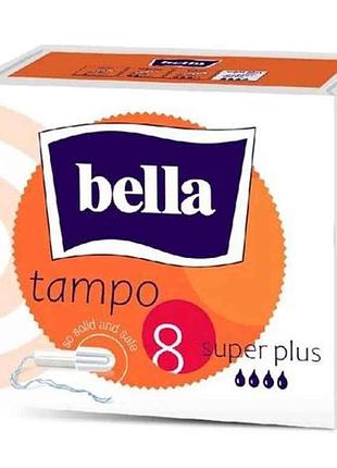 Тампоны premium comfort super plus 8шт тм bella