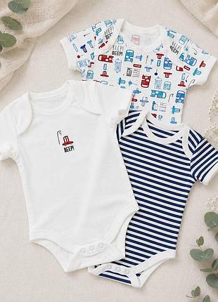 Боді з коротким рукавом matalan 0-3міс, 62см