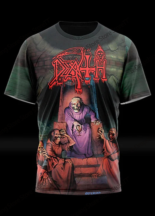 Футболка death band xxs-6xl
