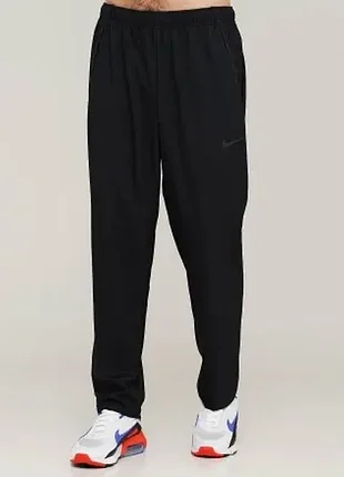Nike (xl) standard fit dri-fit прямые брюки спортивные штаны мужские