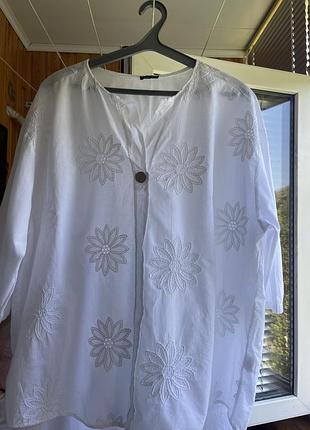 Блуза вишиванка р. 58
