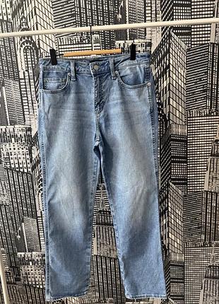 Жіночі прямі джинси uniqlo базові прямі джинси uniqlo straight