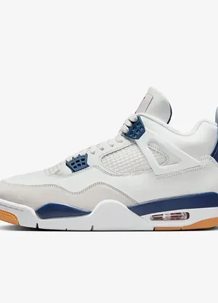 Оригинальн! кроссовки мужские air jordan 4 retro sb navy dr5415-100