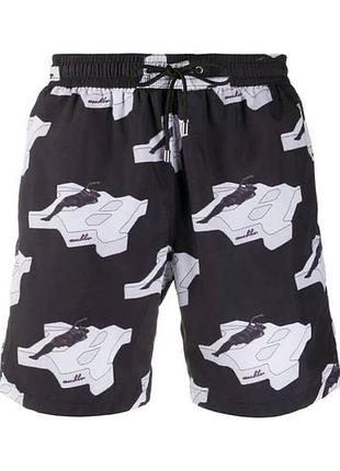 Misbhv silhoutte print swim shorts