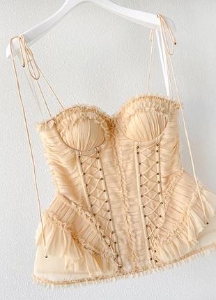 Шовковий корсет zimmermann