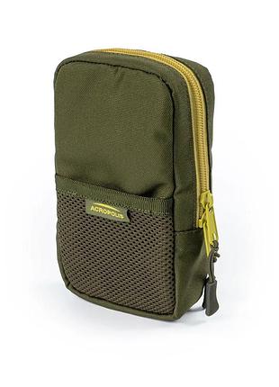 Подсумок molle acropolis пу-1 хаки универсальный 10х18х5 см