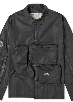 A cold wall 3d multi pocket polo 1/4 zip jakcet