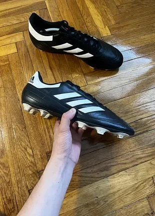 (48 размер, 30см) adidas goletto черные бутсы чорні бутси