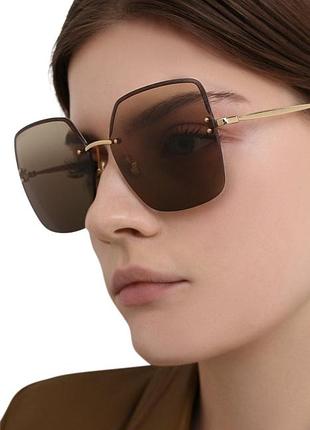 Женские очки очки очки jimmychoo tavi-s 01q-ha -glitter brown - original