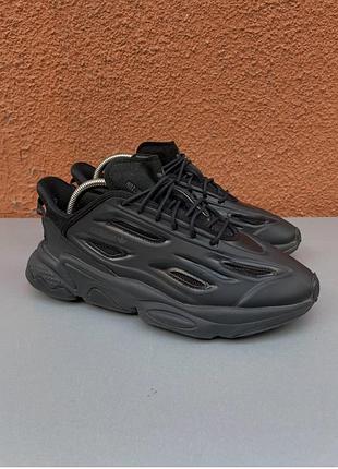 Оригінальні унісекс кросівки adidas ozweego celox 38-39 розмір 24.5 см чорного кольору