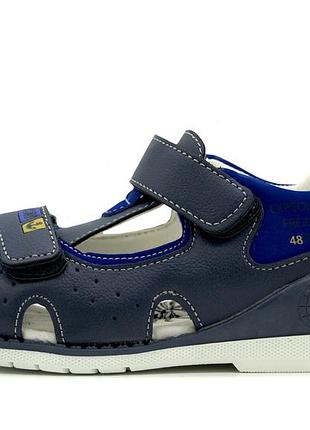 Закрытые сандалии для мальчиков y.top голубой (h1917 blue (28 (18,5 см))