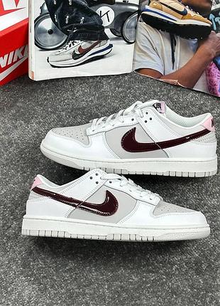 Nike sb dunk sail burgundy crush