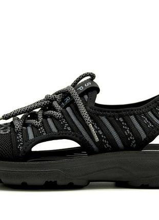 Сандали подростковые, для мальчика paliament черный (d639 black (37 (23,5 см))