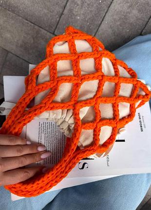 Плетена сумка 7