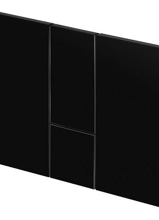 Панель смыва prevista д/бачков visign for style 24, черный, viega 773304