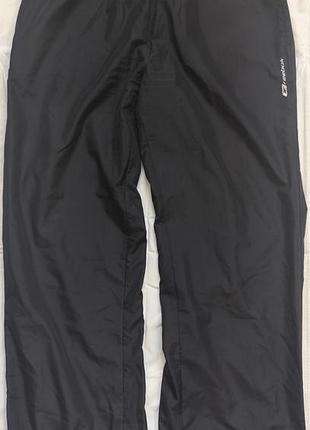Винтажные спортивные штаны reebok vintage / y2k (l) / плащевка на сетке