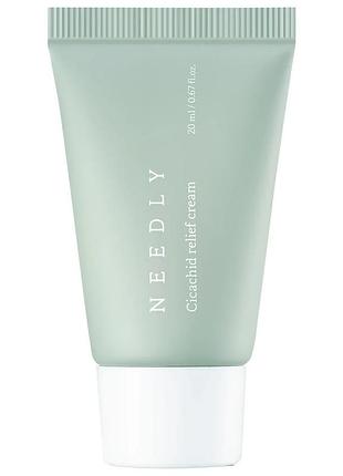 Заспокійливий крем з центеллою needly cicachid relief cream, 20 мл