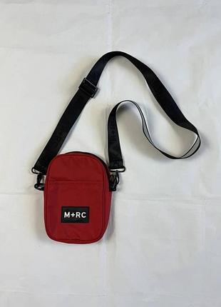 M+rc noir  ripstop shoulder bag red сумка