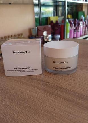 *transparent lab proteo-repair cream – відновлювальний крем для обличчя*