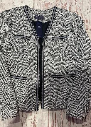M&s collection твідовий жакет із шерстю eur 44 новий
