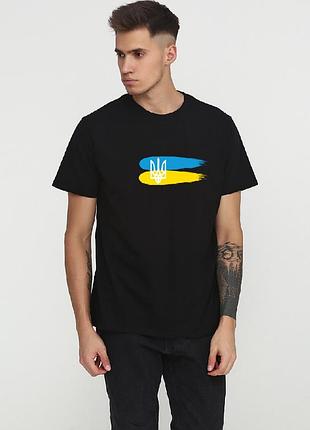 Футболка мужская черная с принтом "символы", 3xl