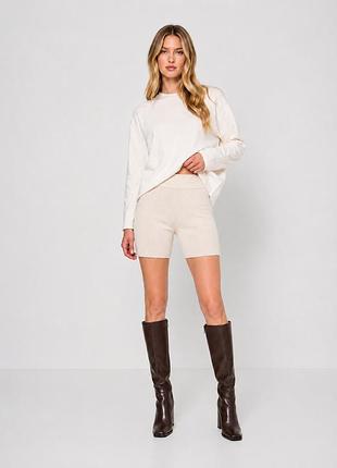 Жіночі трикотажні шорти h&m із вовни мериноса