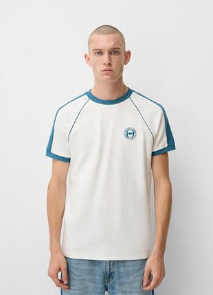 Футболка bershka 8132/538 white