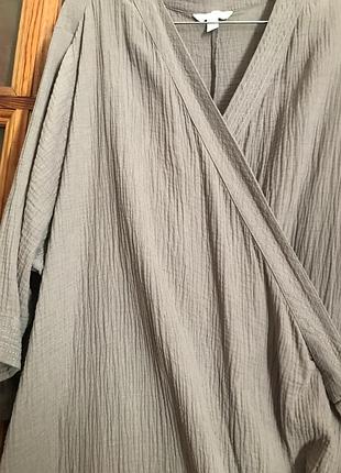 Натуральна сукня h&m 64-66
