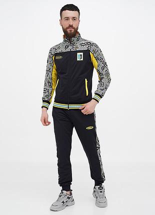 Чоловічі спортивні костюми олімпійської збірної україни bosco sport ukraine боско спорт україна xl темні/black
