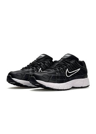 Nike p-6000 w black white