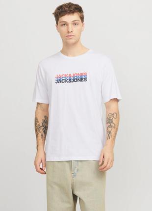 Футболка jack jones 12277924 white