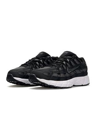 Nike p-6000 m black grey white