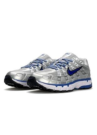 Nike p-6000 m silver blue