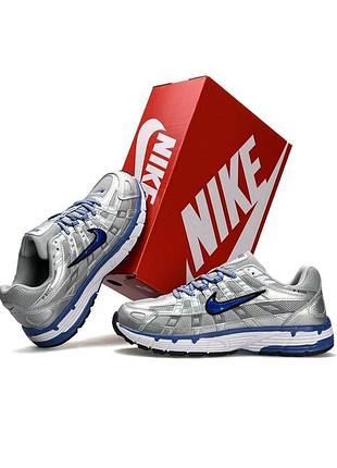 Nike p-6000 m silver blue 2