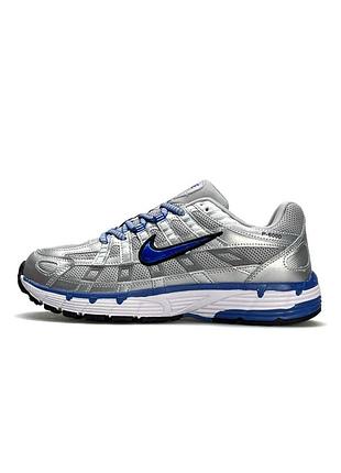 Nike p-6000 m silver blue 6