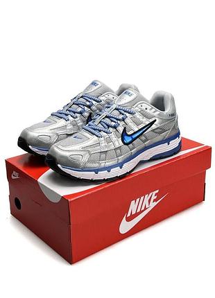 Nike p-6000 m silver blue 3